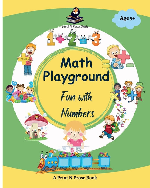 Math Playground: Fun with Numbers - Math Activity Book for Kids - Paperback by Books by splitShops