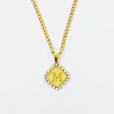 Aztec Delight Initial Necklace by Ellisonyoung.com