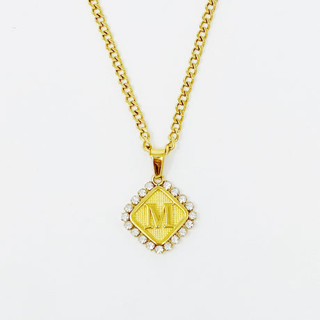 Aztec Delight Initial Necklace by Ellisonyoung.com