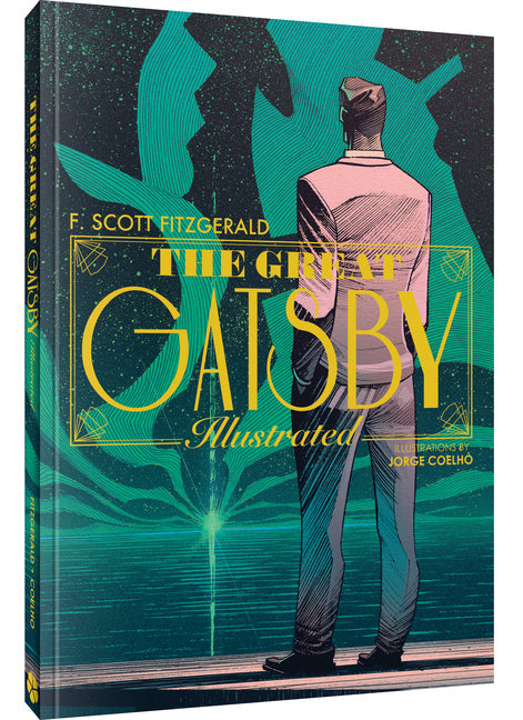 The Great Gatsby: An Illustrated Novel - Paperback by Books by splitShops