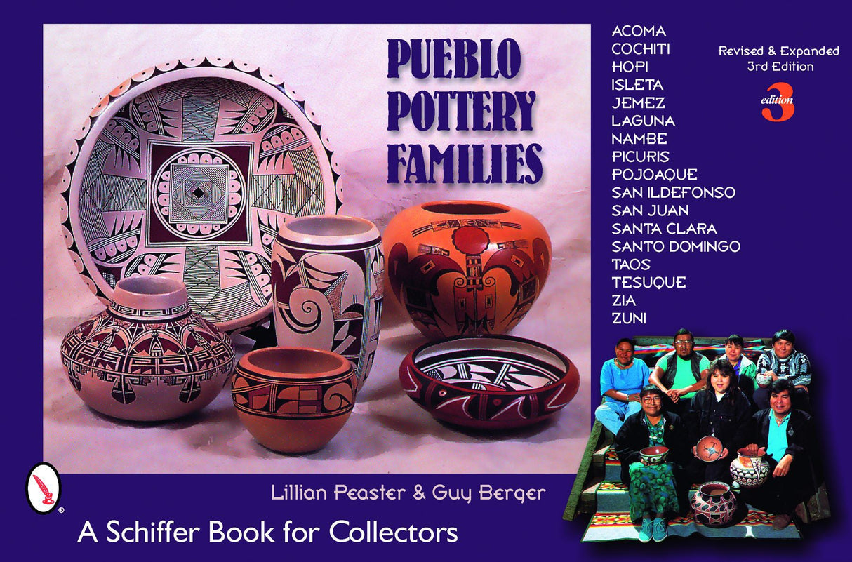 Pueblo Pottery Families by Schiffer Publishing