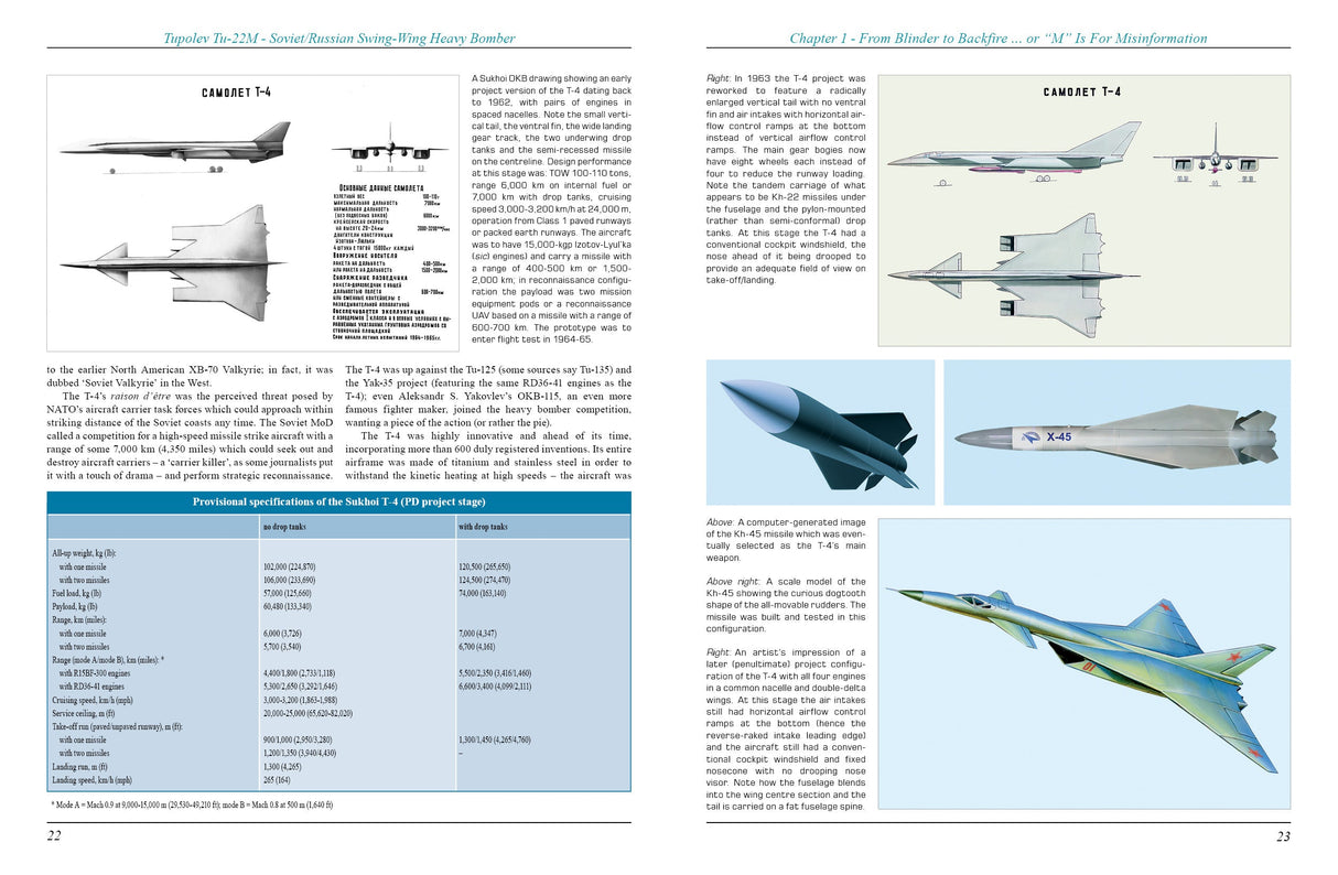 Tupolev Tu-22M by Schiffer Publishing