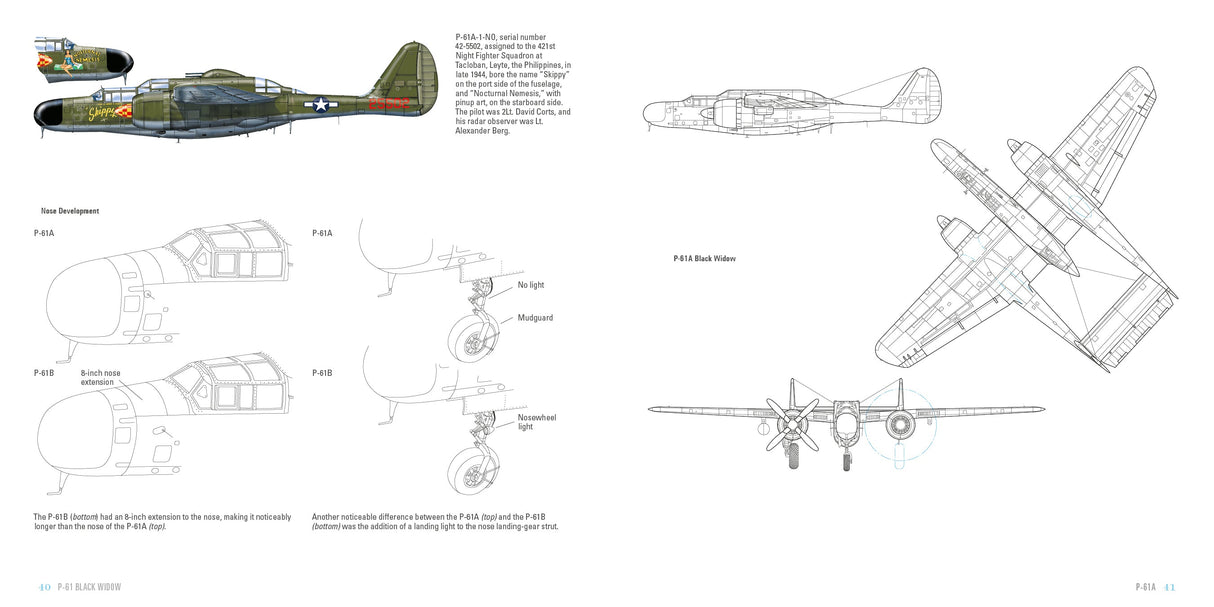 P-61 Black Widow by Schiffer Publishing