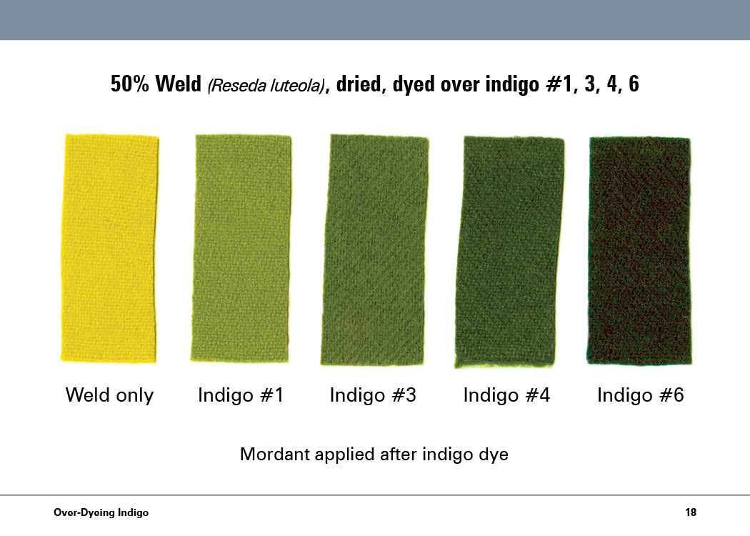 The Studio Formulas Set for The Art and Science of Natural Dyes by Schiffer Publishing