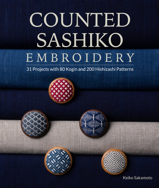 Counted Sashiko Embroidery by Schiffer Publishing