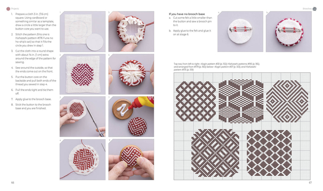Counted Sashiko Embroidery by Schiffer Publishing
