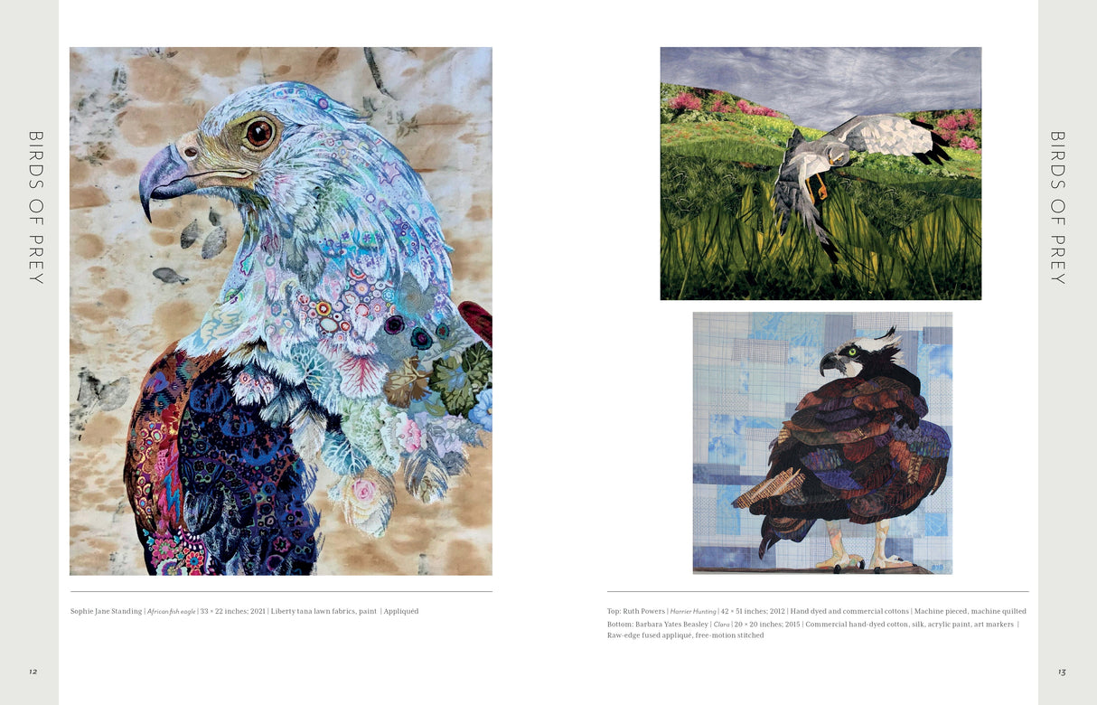 Stitched Journeys with Birds by Schiffer Publishing