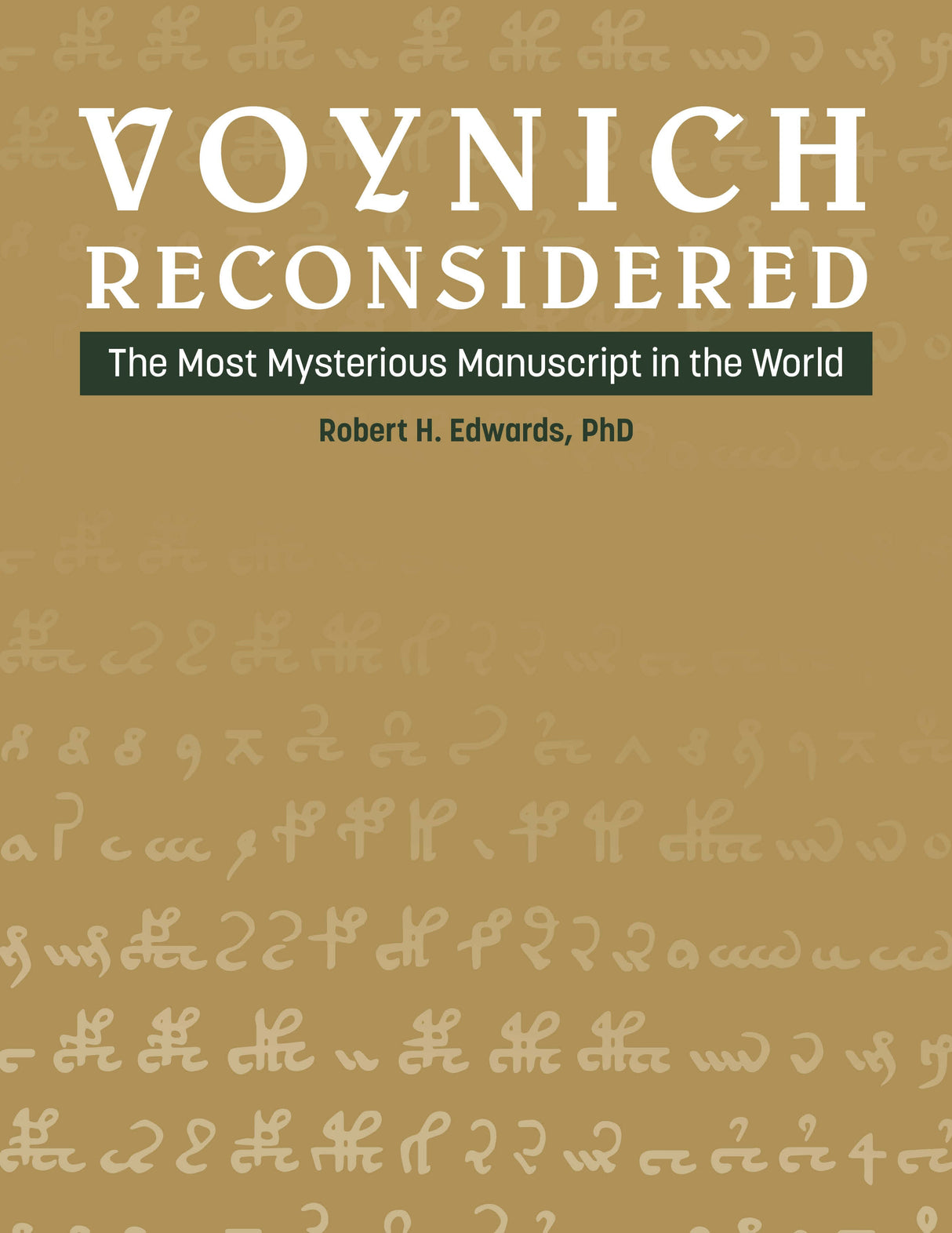 Voynich Reconsidered by Schiffer Publishing