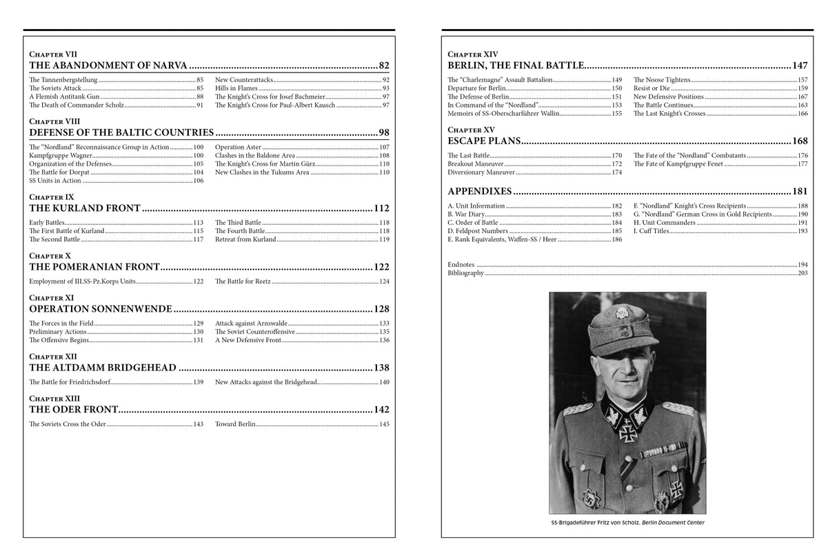 11th Waffen-SS Freiwilligen Panzergrenadier Division “Nordland” by Schiffer Publishing