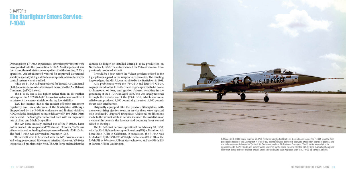 F-104 Starfighter by Schiffer Publishing