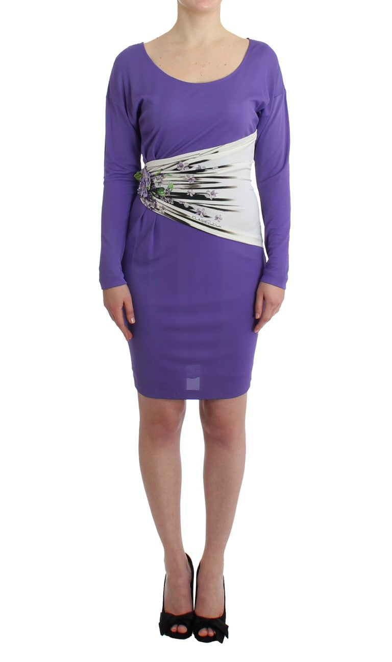 Purple longsleeved dress by Faz