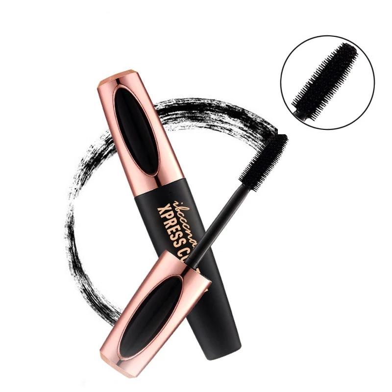 4D Silk Fiber Lash Mascara, Fiber Mascara, Waterproof，Long-Lasting 4d mascara by Js House