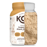 KOS Organic Plant Protein, Chocolate Peanut Butter, 28 Servings by KOS.com