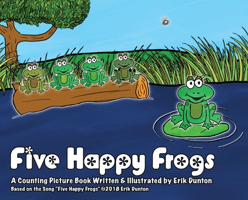 Five Happy Frogs - Hardcover by Books by splitShops