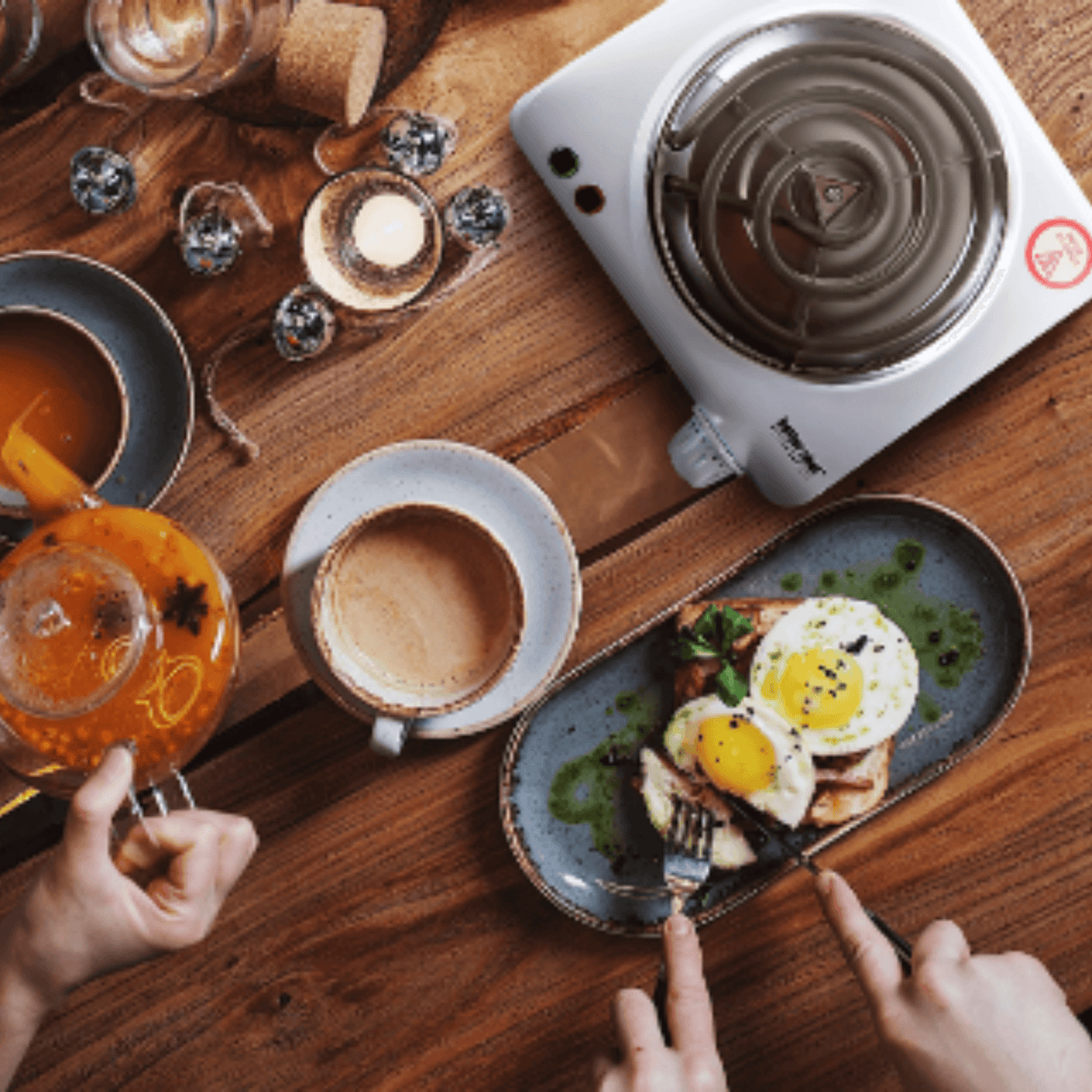 Better Chef Electric Countertop Single Burner by Jupiter Gear Home