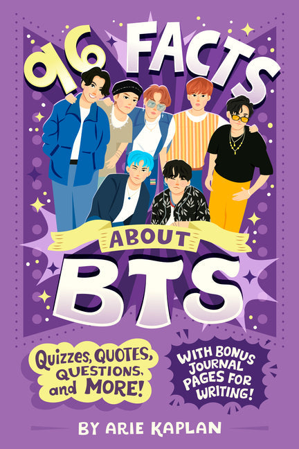 96 Facts About BTS: Quizzes, Quotes, Questions, and More! With Bonus Journal Pages for Writing! - Paperback by Books by splitShops