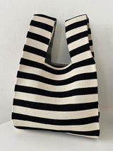 Original Creation Weave Striped Polka-Dot Bags Accessories by migunica