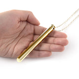 Le Wand Vibrating Necklace - Gold by Condomania.com