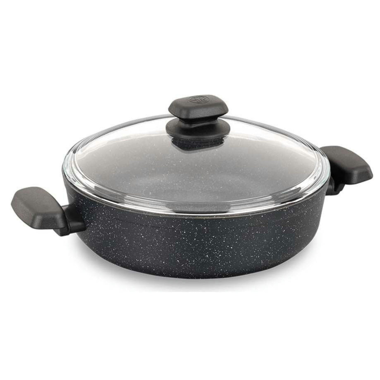 Korkmaz Ornella Alu. Los Casserole 28X7.5Cm - Black