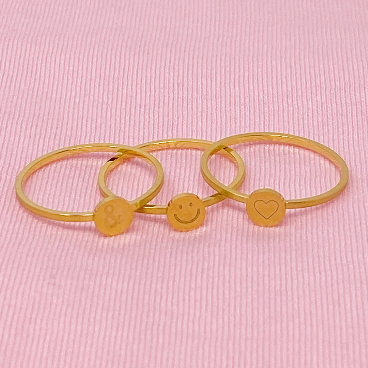 Tiny Disc Stackable Ring by Ellisonyoung.com