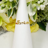 Scripted Zodiac Ring by Ellisonyoung.com