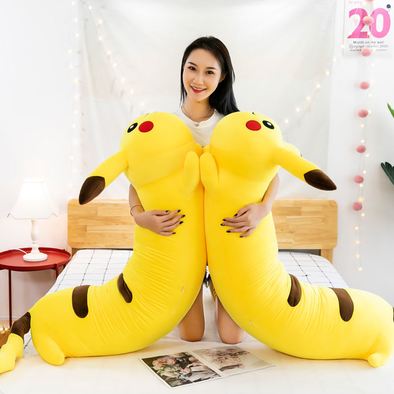 Extended Pikachu Plush Bolster by Subtle Asian Treats