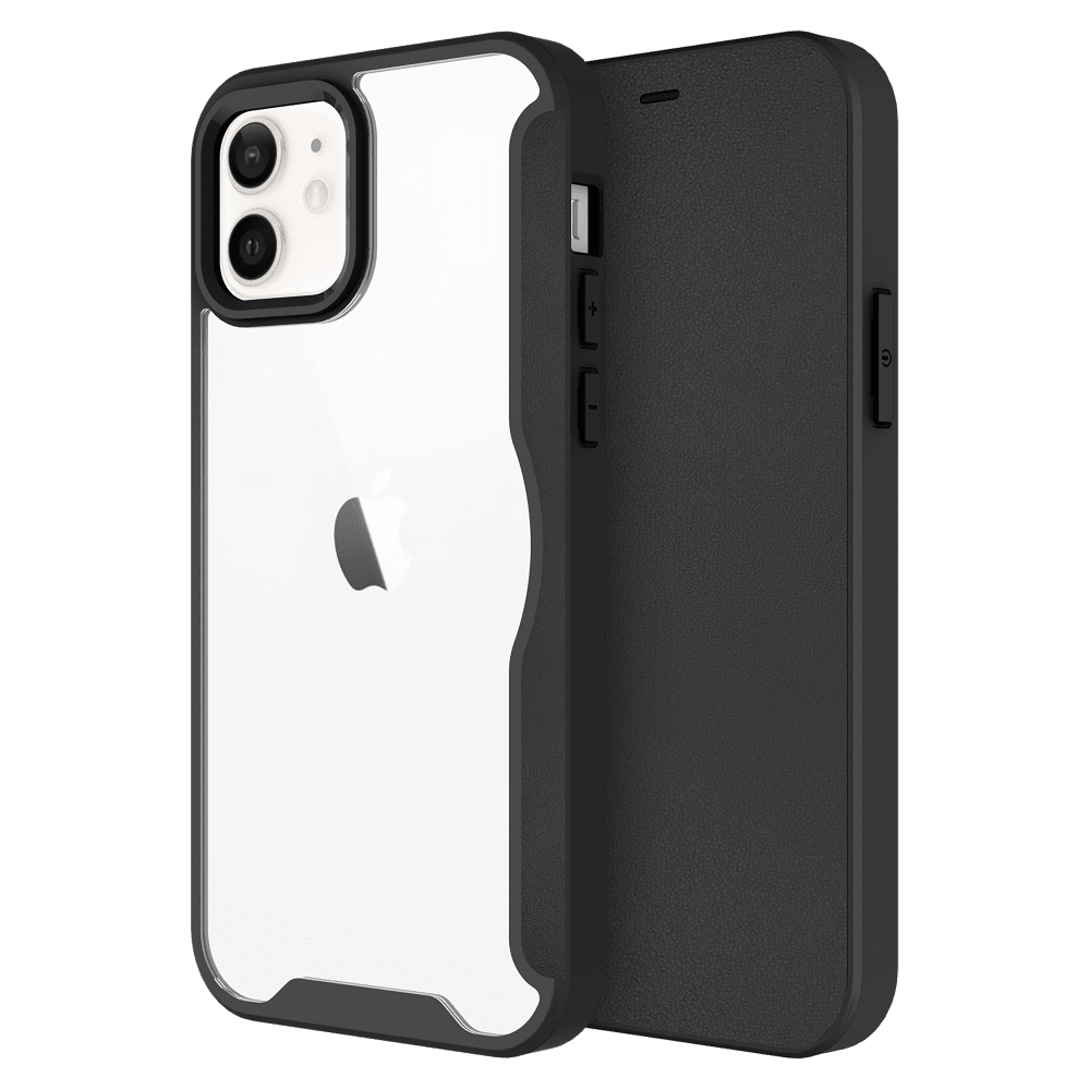 AMPD TPU / Acrylic Flip Wallet Case for Apple iPhone 12 by AMPD