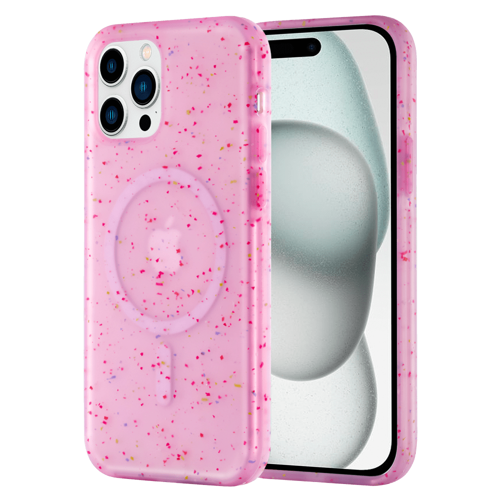 AMPD Jelly Confetti Soft Shell MagSafe Case for Apple iPhone 15 Pro Max by AMPD