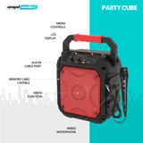 AMPD Party Cube 15W Karaoke Bluetooth Speaker by AMPD