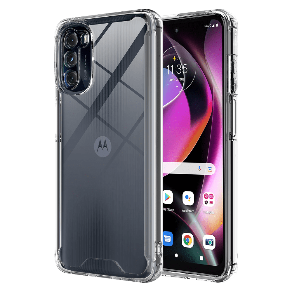 AMPD TPU / Acrylic Hard Shell Case for Motorola Moto G 5G (2022) by AMPD