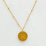 Ellison + Young: Singular Charm Initial Necklace by Ellisonyoung.com