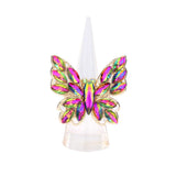 Marquise Stone Cluster Butterfly Stretch Ring by Madeline Love