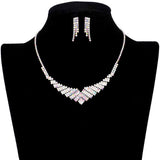 Rhinestone Pave Necklace by Madeline Love