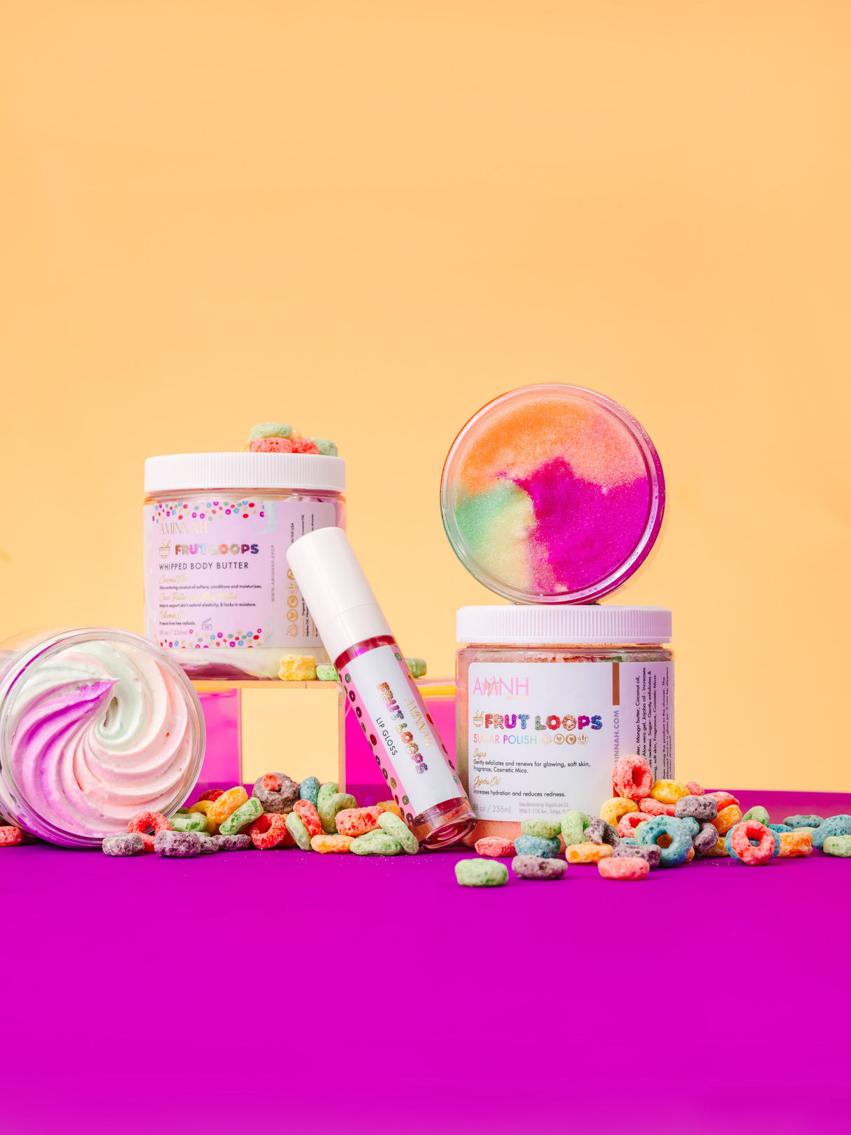 Frut Loops Sugar Scrub by AMINNAH