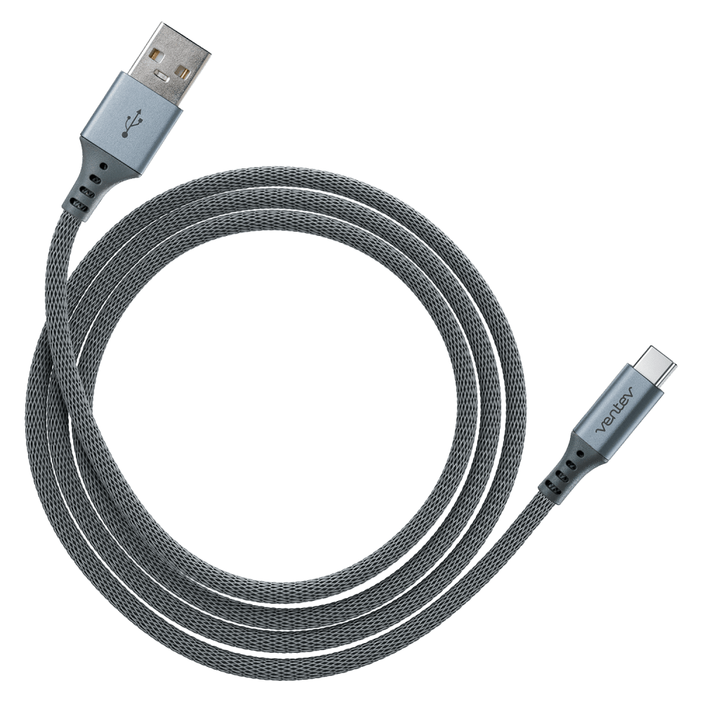 Ventev chargesync alloy USB A to USB C 2.0 Cable 4ft by Ventev