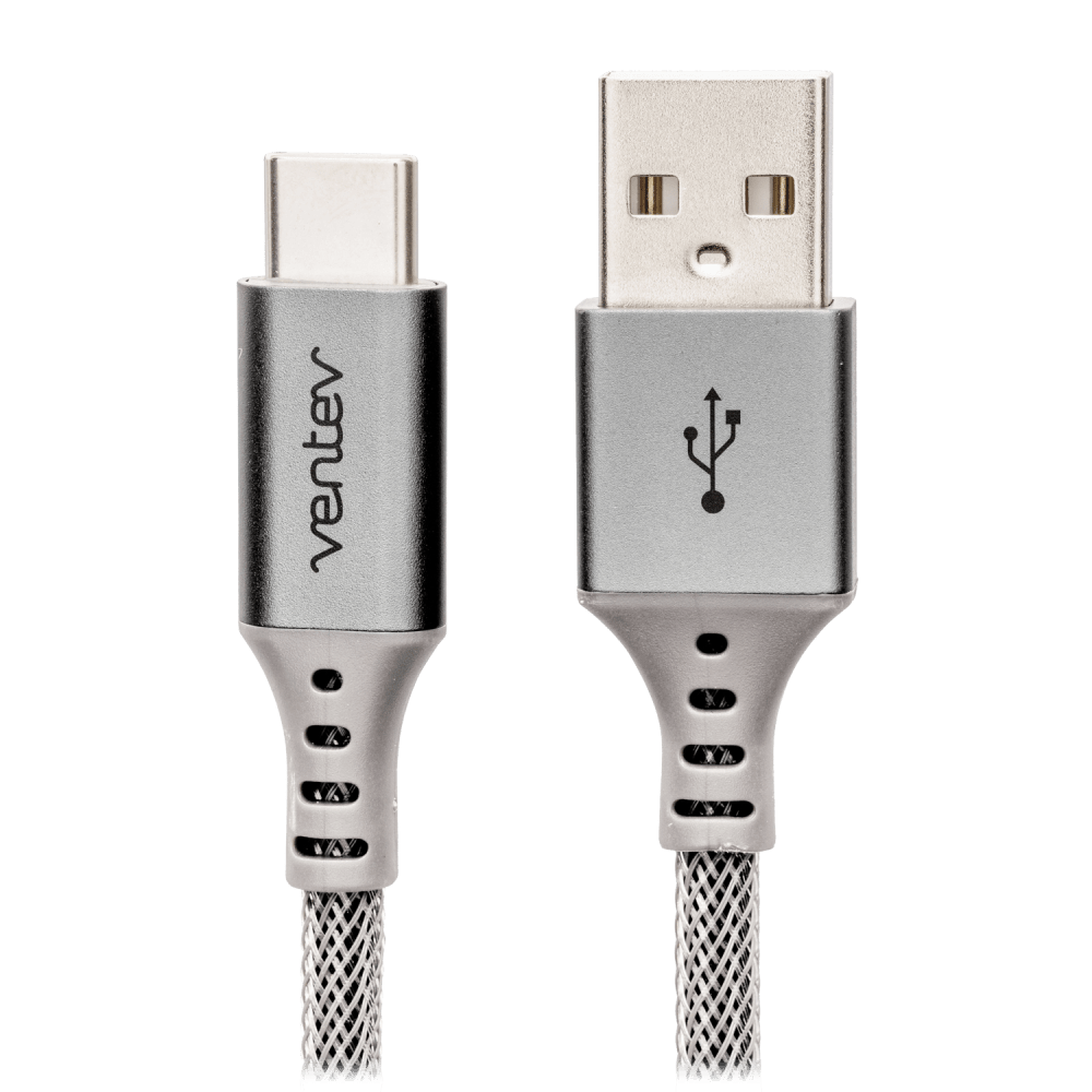 Ventev chargesync alloy USB A to USB C 2.0 Cable 4ft by Ventev