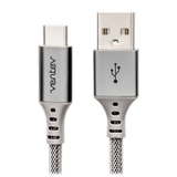 Ventev chargesync alloy USB A to USB C 2.0 Cable 4ft by Ventev