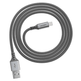 Ventev Chargesync Alloy USB A to Apple Lightning Cable 4ft by Ventev