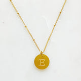 Ellison + Young: Singular Charm Initial Necklace by Ellisonyoung.com