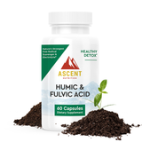 Humic & Fulvic Acid, 60 Capsules, 500 mg each by Ascent Nutrition