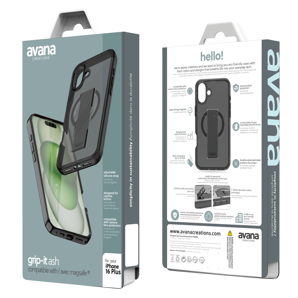 Avana Grip-It MagSafe Case for Apple iPhone 16 Plus by Avana