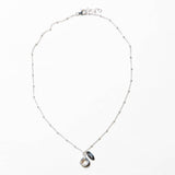 April Herkimer Diamond Birthstone Necklace by Tiny Rituals