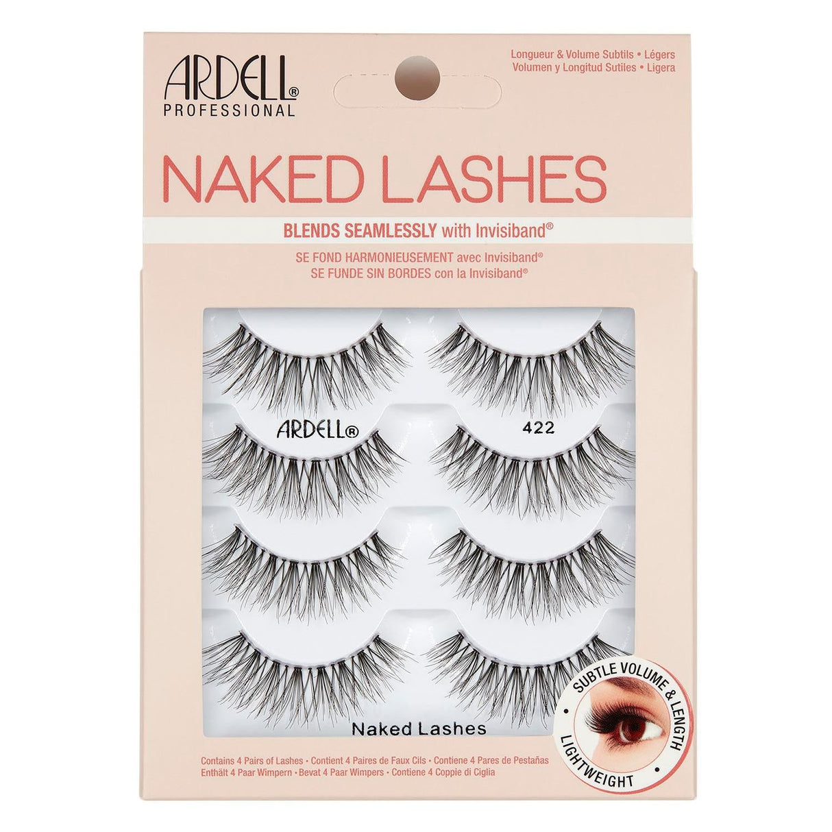 ARDELL Naked Lashes Multipack - 422 (4PK)