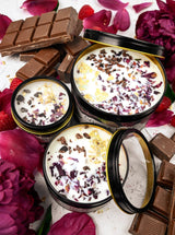 COCOA LUXE Chocolate Raspberry Candle by Ash & Rose