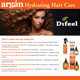 Difeel Argan Beauty Bomb 8-PC Complete Shampoo & Conditioner Complete Collection- Hydrating Shampoos, Conditioners, Treatments & More by difeel - find your natural beauty