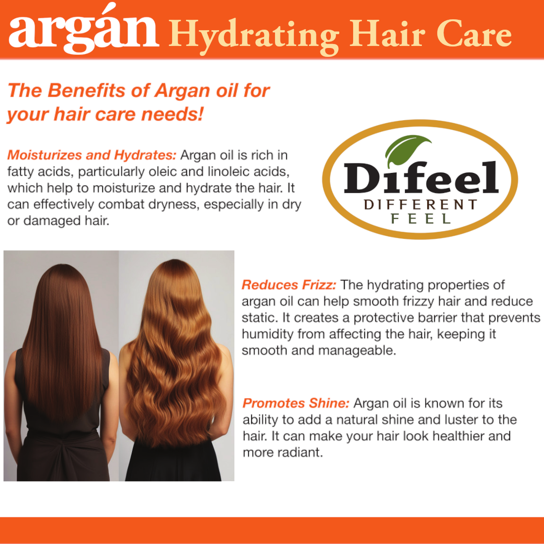 Difeel Argan Hydrating Conditioner 33.8 oz. by difeel - find your natural beauty