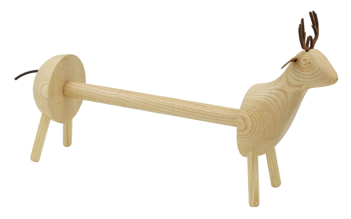 ASH WOOD: Reindeer TOWEL HOLDER by Peterson Housewares & Artwares