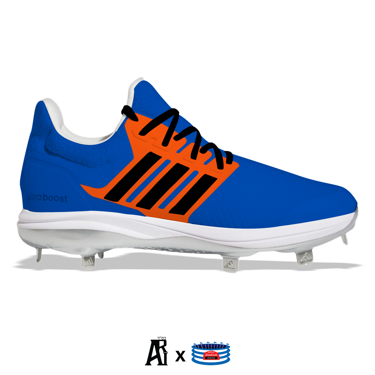 "NYC" Adidas Ultraboost DNA 5.0 Cleats by Stadium Custom Kicks