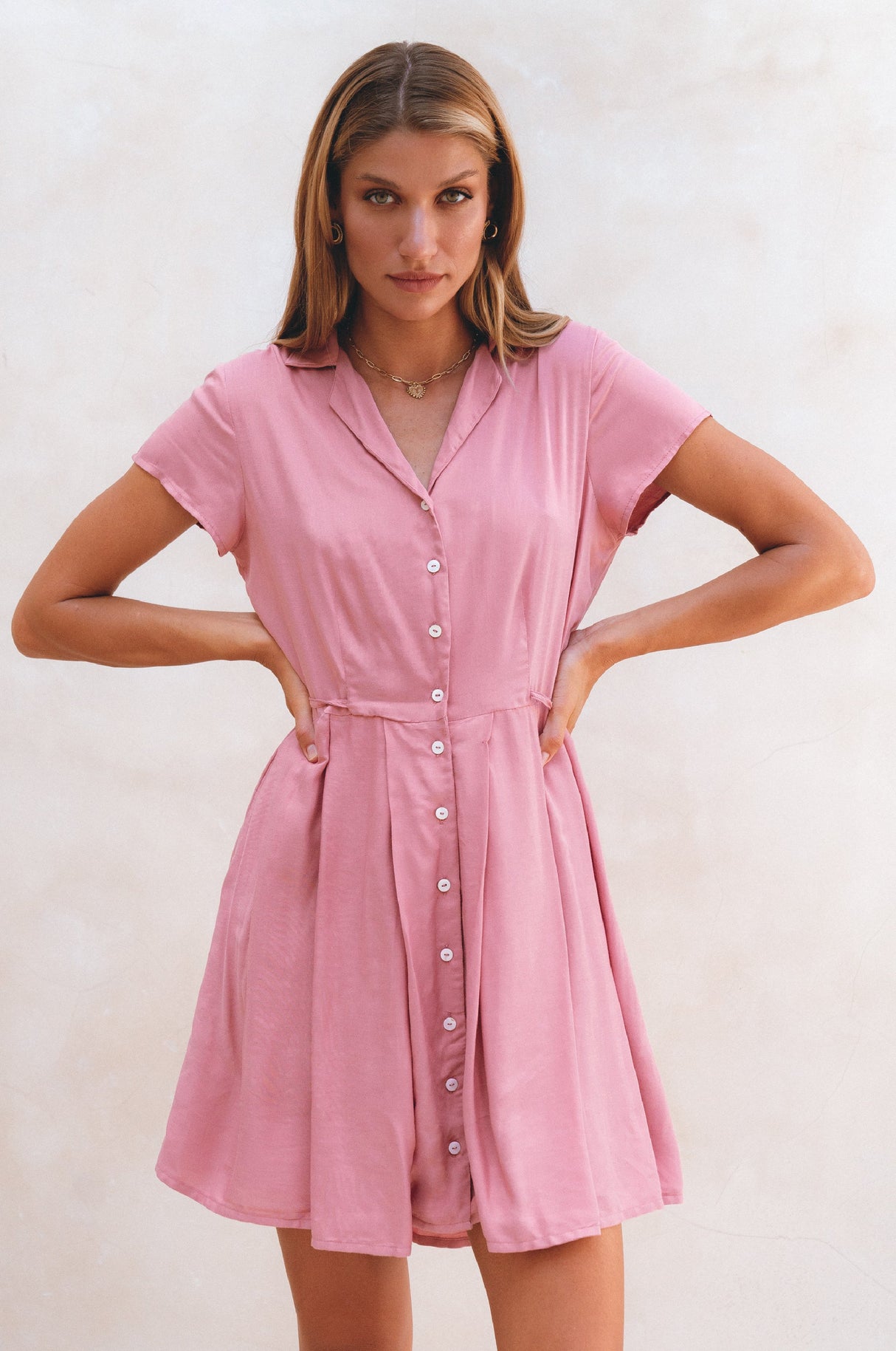 Agnes Shirt Dress by ELF