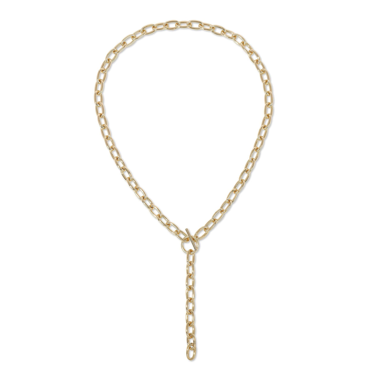 Alana Toggle Lariat Necklace by eklexic jewelry